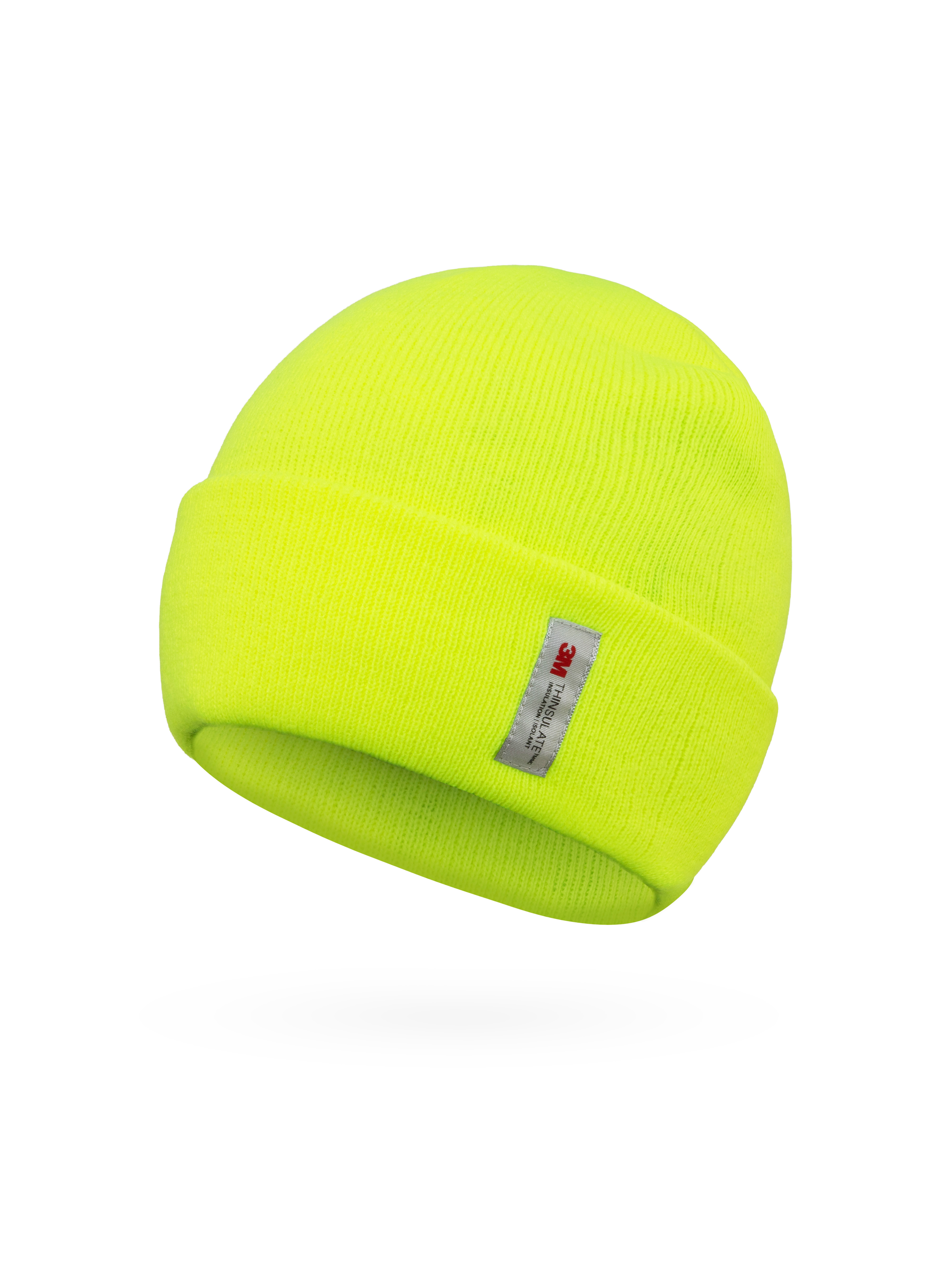 Beanie, Neon, Wintermütze, Gestrickte Mütze, Gefaltete Krempe, neon, Mütze, Strick, gefaltet?, 3M reflektierend?