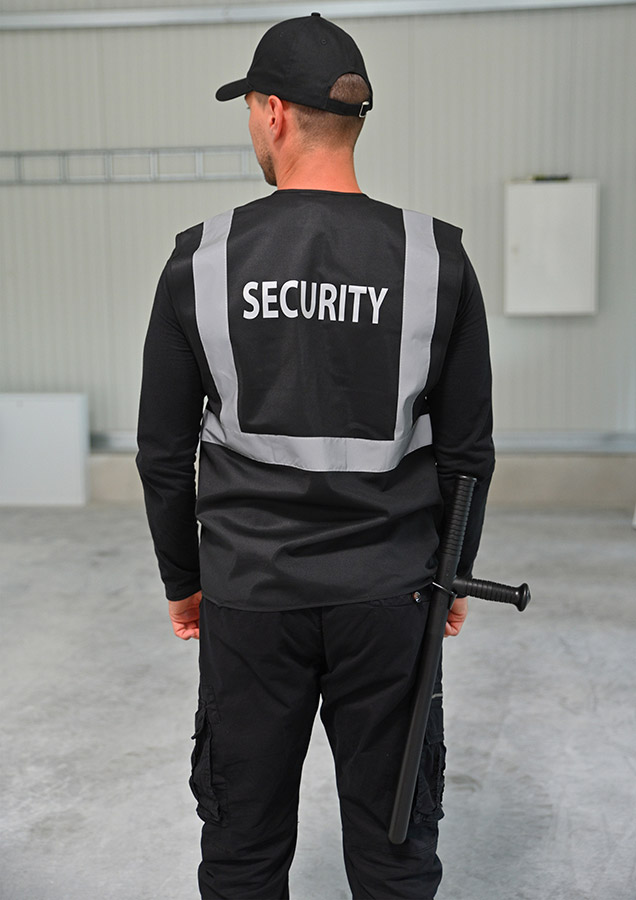 Gilet multifonction « SECURITY » « Tampa » avec impression SECURITY