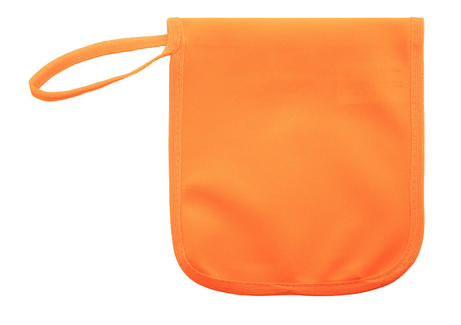 Aufbewahrungsbeutel „Naples“ in verschiedenen Farben aus 100 % Polyester mit Klettverschluss und Trageschlaufe, passend für Warn- und Funktionswesten.