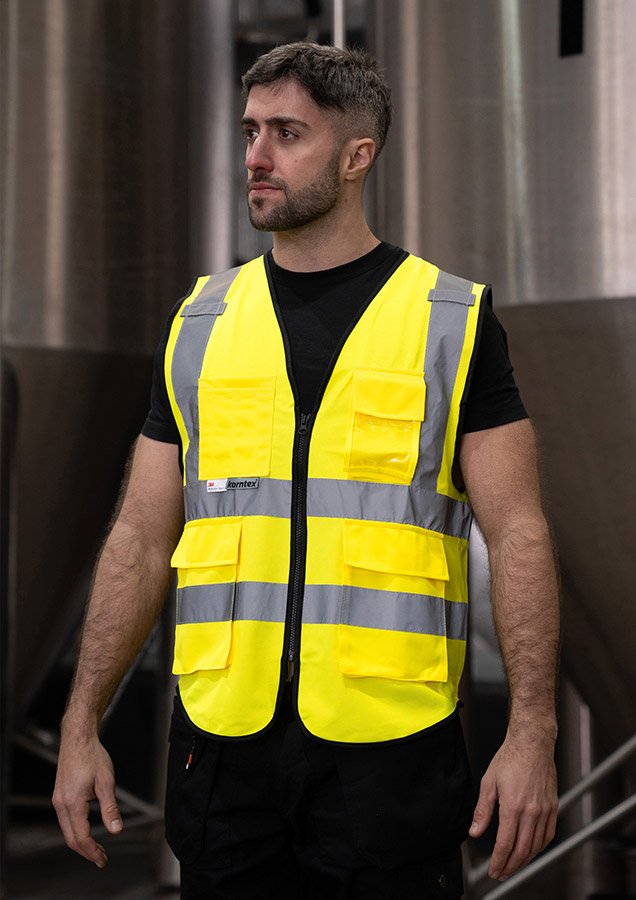 Gilet de Sécurité Premium « Munich » - Multifonctionnel avec Poches