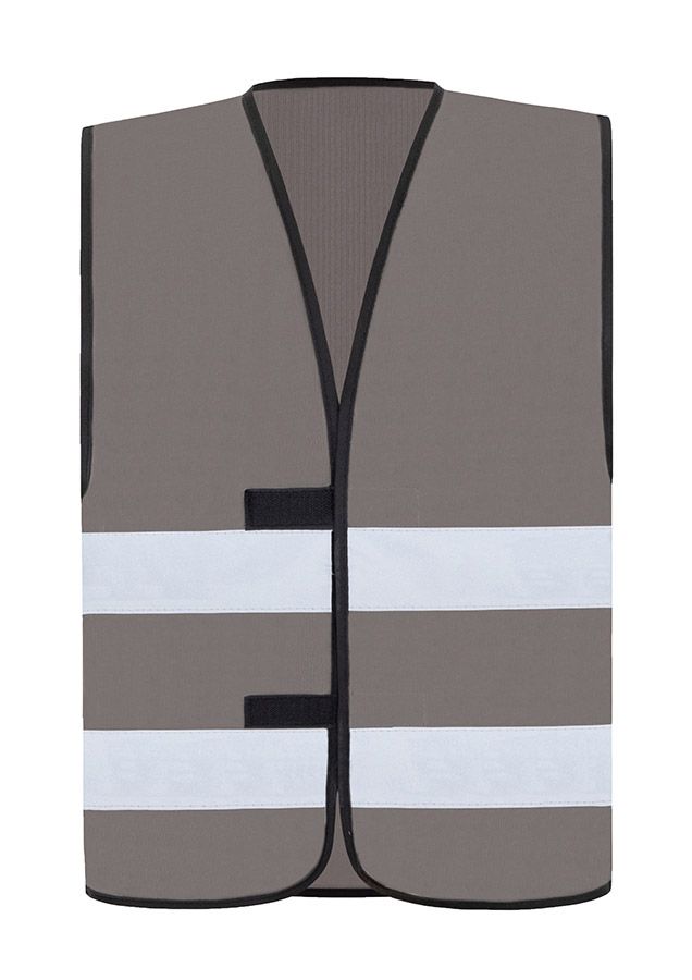 KORNTEX Gilet De Sécurité Dortmund Velcro EN 17353 - Bandes Réfléchissantes 360° XL Bleu Ciel
